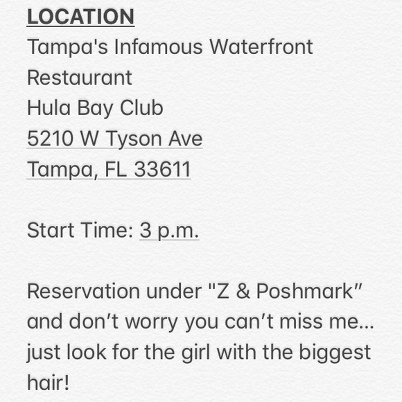 Other | Tampa Posh N Sip | Poshmark